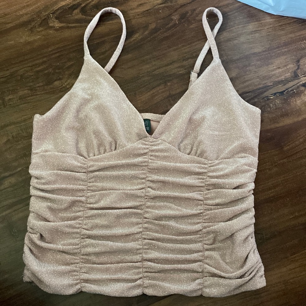 pink shimmer going out top